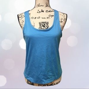 Turquoise Champion athletic top